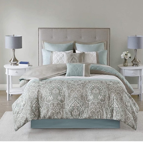 Bedding New Queen Hypoallergenic Comforter Sets 8 Pieces Poshmark